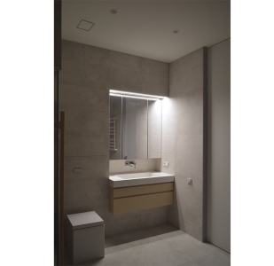 Диффузор под покраску скрытого монтажа SECRET SOFT FRAME D160мм